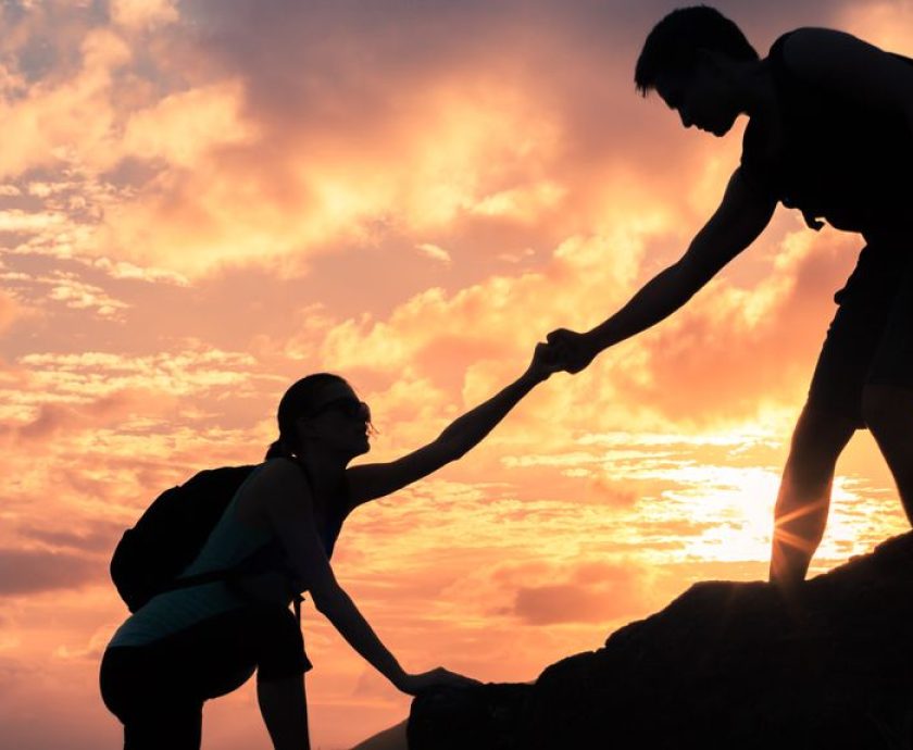 Helping banner