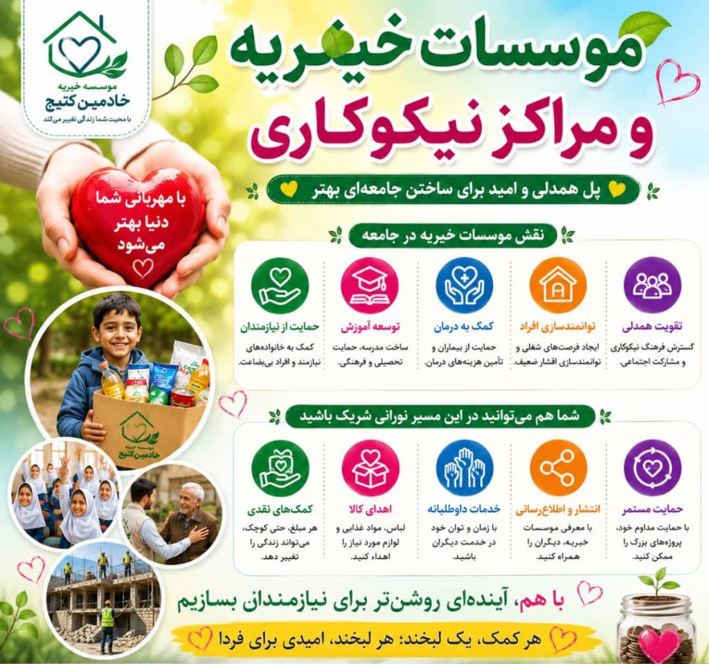 موسسات خیریه و نیکوکاری ایران